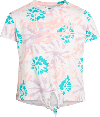 Girls' T-Shirt - 2 Pack Short Sleeve Fashion Tee Kids Clothing Multipack