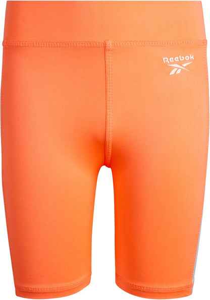 Girls’ Active Bike Shorts – Performance Bermuda Yoga Running Bike Shorts (7-16)